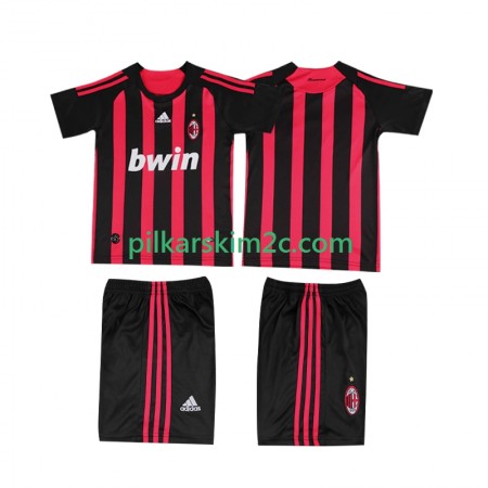 Koszulka AC Milan 2008 2009 Retro Dziecięca Główna Koszulki Piłkarskie